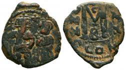 Byzantine Coins , Ae

Reference:
Condition: Very Fine




Weight: 7,9 gr
Diameter: 28 mm