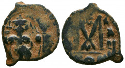 Byzantine Coins , Ae

Reference:
Condition: Very Fine




Weight: 6,2 gr
Diameter: 25,9 mm