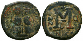 Byzantine Coins , Ae

Reference:
Condition: Very Fine




Weight: 12,6 gr
Diameter: 29,8 mm