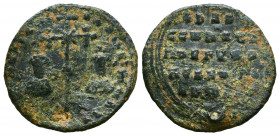 Byzantine Coins , Ae

Reference:
Condition: Very Fine




Weight: 2,4 gr
Diameter: 21,6 mm