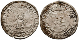German States, Oldenburg. temp. Anton Gunther AR Gulden of 28 Stüber. 1603-1667. In the name of Ferdinand III (1649-1651). FLOR • AN • GV • C • O • (2...
