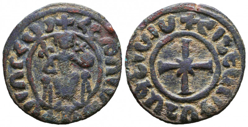 ARMENIA, Cilician Armenian Coins Æ.
Reference:
Condition: Very Fine




W...