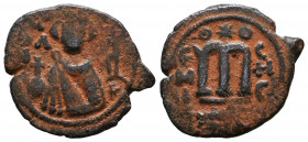 Arab - Byzantine Coins Æ.
Reference:
Condition: Very Fine




Weight: 3,8 gr
Diameter: 23,4 mm