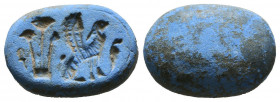 Ancient Egyptian Lapis Lazuli Scarab Amulet, Circa 664 - 332 BC

Reference:
Condition: Very Fine




Weight: 1,5 gr
Diameter: 18 mm