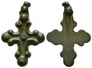 Byzantine Bronze Cross Pendant, c. 7th-12th century AD.

Reference:
Condition: Very Fine




Weight: 12 gr
Diameter: 44,8 mm