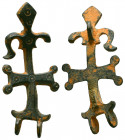 Byzantine Bronze Cross Pendant, c. 7th-12th century AD.

Reference:
Condition: Very Fine




Weight: 10,8 gr
Diameter: 53,2 mm