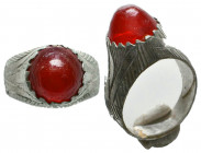 Wearable Byzantine Silver Ring With a Lovely Stone, c. 7th-12th century AD.

Reference:
Condition: Very Fine




Weight: 5 gr
Diameter: 29,6 ...