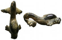 Roman bronze Dolphin Statue, c. 1st-3rd century AD.
Reference:
Condition: Very Fine



Weight: 13,2 gr
Diameter: 35,3 mm