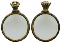 Ancient Roman Ring with a head on c. 1st - 4th-century AD.
Reference:
Condition: Very Fine



Weight: 
Diameter: