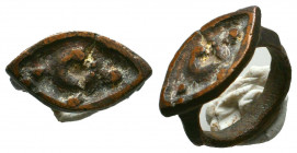 Byzantine Evel Eye Ring c. 7th-12th century AD.
Reference:
Condition: Very Fine



Weight: 
Diameter: