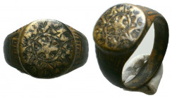 Byzantine Ring c. 7th-12th century AD.
Reference:
Condition: Very Fine



Weight: 
Diameter: