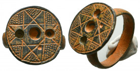 Byzantine Ring c. 7th-12th century AD.
Reference:
Condition: Very Fine



Weight: 
Diameter: