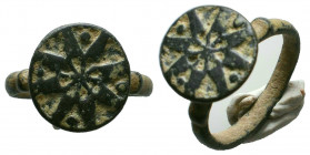 Byzantine Ring c. 7th-12th century AD.
Reference:
Condition: Very Fine



Weight: 
Diameter: