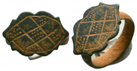 Byzantine Ring c. 7th-12th century AD.
Reference:
Condition: Very Fine



Weight: 
Diameter: