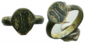 Byzantine Ring c. 7th-12th century AD.
Reference:
Condition: Very Fine



Weight: 
Diameter: