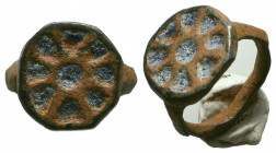 Byzantine Ring c. 7th-12th century AD.
Reference:
Condition: Very Fine



Weight: 
Diameter: