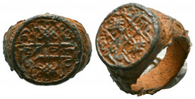Byzantine Ring c. 7th-12th century AD.
Reference:
Condition: Very Fine



Weight: 
Diameter: