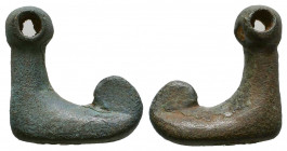 Ancient Bronze Shoe Amulet?
Reference:
Condition: Very Fine



Weight: 
Diameter: