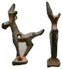 Ancient Bronze Ibex Amulet. 3rd-2nd millennium BC.
Reference:
Condition: Very Fine



Weight: 
Diameter:
