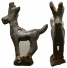 Ancient Bronze Ibex Amulet. 3rd-2nd millennium BC.
Reference:
Condition: Very Fine



Weight: 
Diameter: