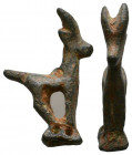 Ancient Bronze Ibex Amulet. 3rd-2nd millennium BC.
Reference:
Condition: Very Fine



Weight: 
Diameter: