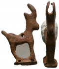 Ancient Bronze Ibex Amulet. 3rd-2nd millennium BC.
Reference:
Condition: Very Fine



Weight: 
Diameter: