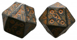 Byzantine Bronze Weight c. 7th-12th century AD.
Reference:
Condition: Very Fine



Weight: 
Diameter:
