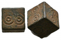 Byzantine Bronze Weight c. 7th-12th century AD.
Reference:
Condition: Very Fine



Weight: 
Diameter: