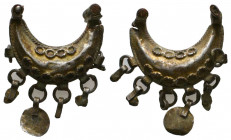 Byzantine Gilted Silver Pendant c. 7th-12th century AD.
Reference:
Condition: Very Fine



Weight: 
Diameter: