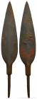 Very Beautiful Ancient Bronze Arrow Heads, Ae 

Very Nicely Reserved



Weight: 
Diameter: