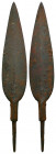 Very Beautiful Ancient Bronze Arrow Heads, Ae 

Very Nicely Reserved



Weight: 
Diameter: