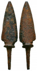 Very Beautiful Ancient Bronze Arrow Heads, Ae 

Very Nicely Reserved



Weight: 
Diameter: