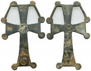 Byzantine Bronze Cross c. 7th-12th century AD.
Reference:
Condition: Very Fine



Weight: 
Diameter: