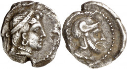 (378-362 a.C.). Datamanes. Cilicia. Tarso. Óbolo. (S. falta) (SNG. Francia 278). 0,69 g. MBC+.