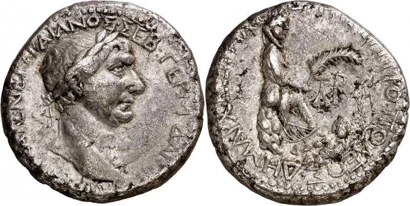 (103-111 d.C.). Trajano. Cilicia. Tarso. Tetradracma. (S.GIC. falta) (RPC. III, ...