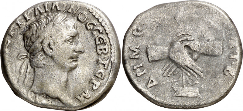 (98-99 d.C.). Trajano. Capadocia Cesarea. Didracma. (S.GIC. falta) (RPC. III, 29...