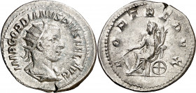 (243-244 d.C.). Gordiano III. Antoniniano. (Spink 8612) (S. 97) (RIC. 143). 4,17 g. MBC/MBC+.