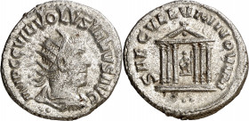 (251-252 d.C.). Volusiano. Antoniniano. (Spink 9768 var) (S. 114e var) (RIC. 236). 3,71 g. MBC/MBC+.