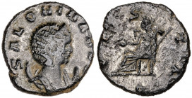 (263-164 d.C.). Salonina. Antoniniano. (Spink 10665) (S. 143) (RIC. 32). 2,68 g. MBC.
