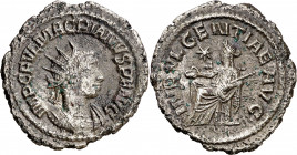 (260-261 d.C.). Macriano. Antoniniano. (Spink 10801) (S. 6) (RIC. 8). Escasa. 3,27 g. MBC.