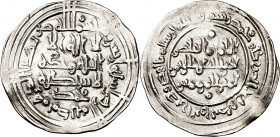 Califato. AH 340. Abderrahman III. Medina Azzahra. Dirhem. (V. 421) (Fro. 14). 2,40 g. MBC+.