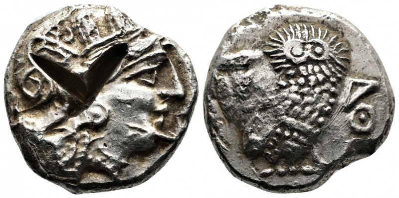 (Silver. 17.04 g. 25 mm) Attica, Athens AR Tetradrachm. Eastern imitation. Circa...
