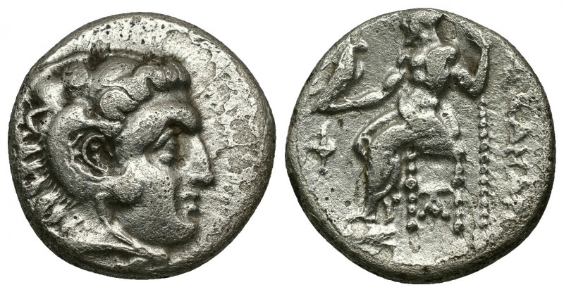 ( Silver. 4.03 g. 17 mm) KINGS OF MACEDON. Alexander IIIthe Great (336-323 BC). ...