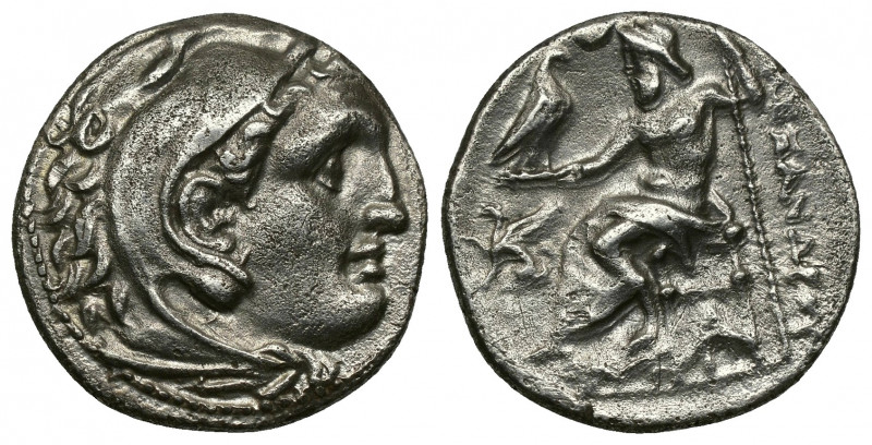 ( Silver. 3.84 g. 18 mm) KINGS OF MACEDON. Alexander III 'the Great' (336-323 BC...