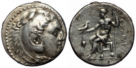 KINGS of MACEDON. Alexander III 'the Great'. 336-323 BC. AR Tetradrachm (silver 16.18 g. 29 mm ) Amphipolis mint. 
Struck under Antipater, circa 332-...