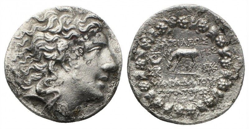 (Silver. 15.79 g. 32 mm) KINGS OF PONTOS. Mithradates VI Eupator, circa 120-63 B...