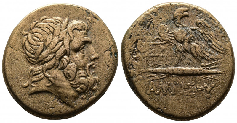 (Bronze. 19.69 g. 30 mm) PONTOS. Amisos. Time of Mithradates VI Eupator (Circa 1...