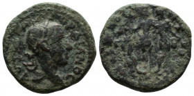CILICIA (Bronze, 6.91g, 19mm) Anazarbus, Gordian III (238-244), Ae. 
Obv: AVT K M ANT ΓOPΔIANOC - Laureate head right. 
Rev: ANAZAPBOV - The Three G...