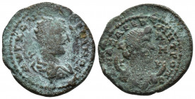 CILICIA (Bronze, 6.89g 24mm) Anazarbus, Valerian I (253-260) Ae, Dated CY 272 = 253/4.
Obv: AVT K OVAΛЄPIANOC - Radiate, draped and cuirassed bust of...