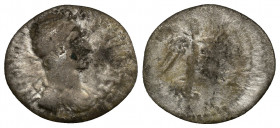 CAPPADOCIA (1,21g, 16mm) Hadrian (117-138) AR Hemidrachm, Year 4 (AD 119/20)
Obv: ΑΥΤΟ ΚΑΙϹ ΤΡΑΙ ΑΔΡΙΑΝΟϹ ϹΕΒΑϹΤ - laureate, draped and cuirassed bus...